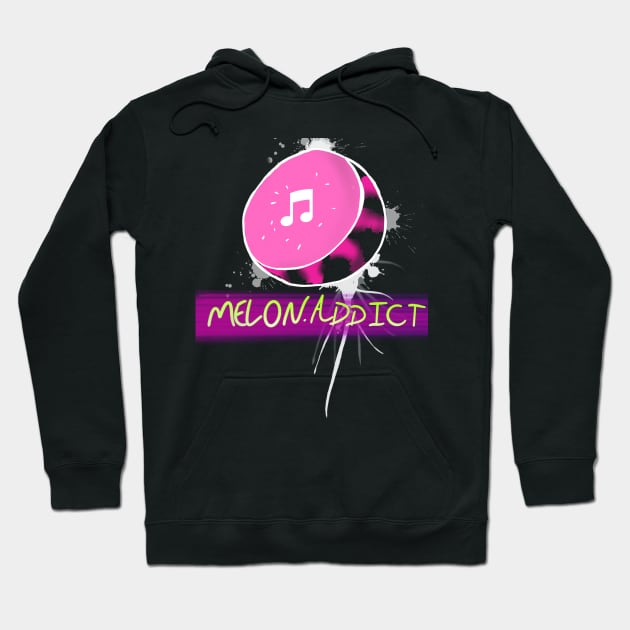 Melon Note Hoodie by Melonaddict